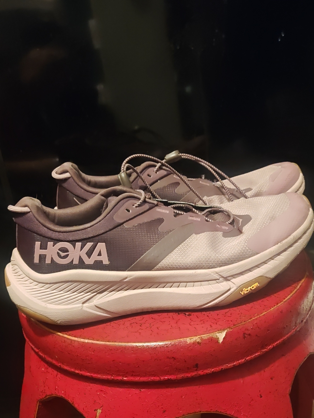 Hoka Men's Purple Athletic Running Shoes